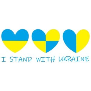 CafePress I Stand With Ukraine Heart Mugs Ceramic Coffee Mug, Tea Cup 11 oz