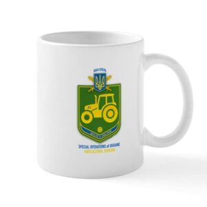 cafepress special operations of ukraine ? agricultural mugs ceramic coffee mug, tea cup 11 oz