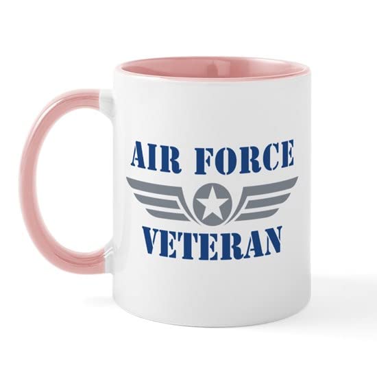 CafePress Air Force Veteran Mug Ceramic Coffee Mug, Tea Cup 11 oz