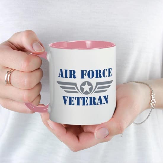 CafePress Air Force Veteran Mug Ceramic Coffee Mug, Tea Cup 11 oz