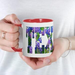 CafePress Texas Bluebonnets Mug Ceramic Coffee Mug, Tea Cup 11 oz