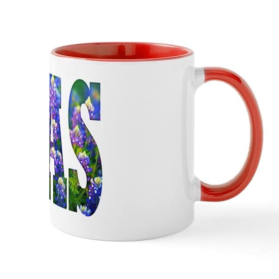 CafePress Texas Bluebonnets Mug Ceramic Coffee Mug, Tea Cup 11 oz