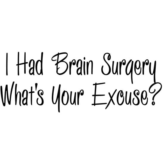 CafePress I Had Brain Surgery Whats Your Excuse Mug Ceramic Coffee Mug, Tea Cup 11 oz