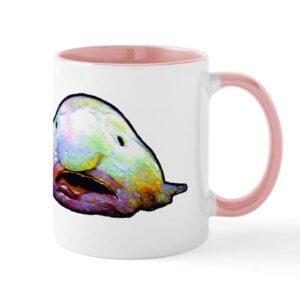cafepress blobfish, psychrolutes marcidus mugs ceramic coffee mug, tea cup 11 oz