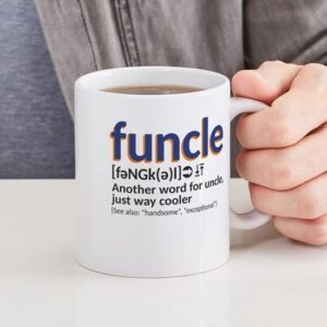 CafePress Funcle Definition Ceramic Coffee Mug, Tea Cup 11 oz