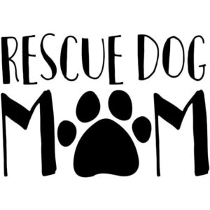 CafePress Rescue Dog Mom Ceramic Coffee Mug, Tea Cup 11 oz