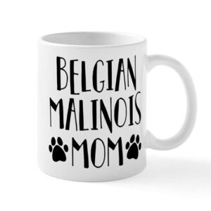 cafepress belgian malinois mom ceramic coffee mug, tea cup 11 oz
