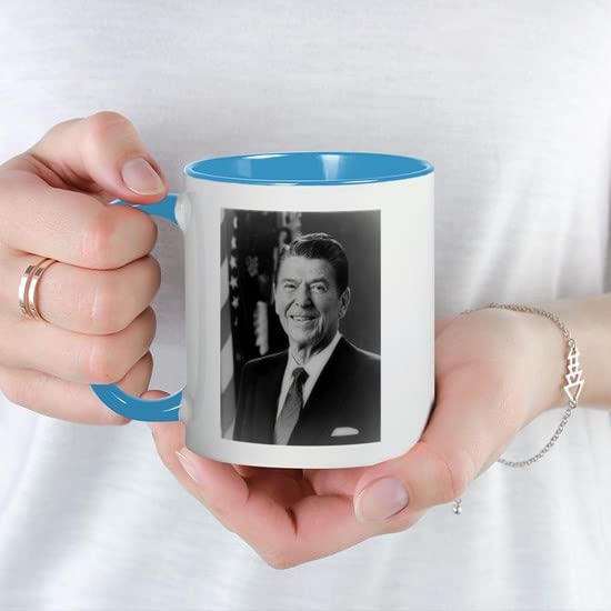 CafePress Ronald Reagan 40Th President Mug Ceramic Coffee Mug, Tea Cup 11 oz