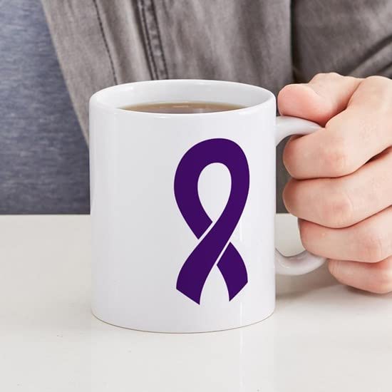 CafePress Pancreatic Cancer Awareness Mugs Ceramic Coffee Mug, Tea Cup 11 oz