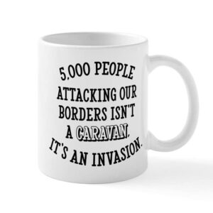 cafepress caravan invasion ceramic coffee mug, tea cup 11 oz