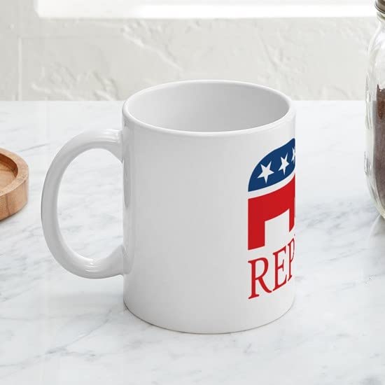 CafePress Proud To Be Republican Mugs Ceramic Coffee Mug, Tea Cup 11 oz