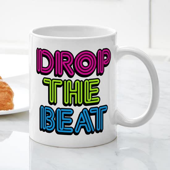 CafePress Drop The Beat Ceramic Coffee Mug, Tea Cup 11 oz