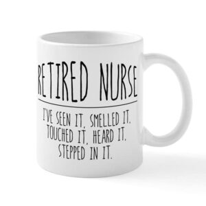 cafepress retired nurse 15 oz ceramic large mug ceramic coffee mug, tea cup 11 oz