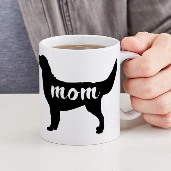 CafePress Dog Mom Ceramic Coffee Mug, Tea Cup 11 oz
