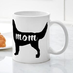 CafePress Dog Mom Ceramic Coffee Mug, Tea Cup 11 oz