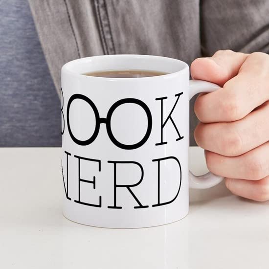 CafePress Book Nerd Ceramic Coffee Mug, Tea Cup 11 oz