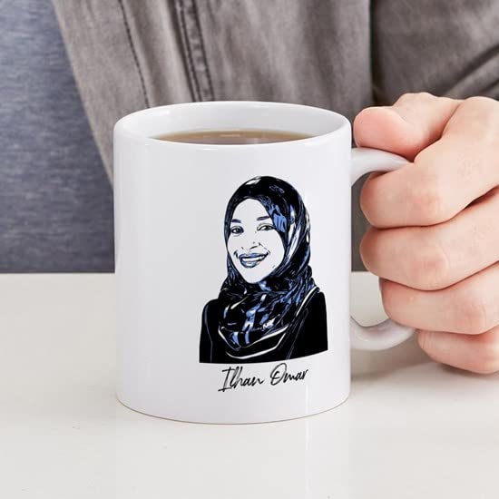 CafePress Ilhan Omar Ceramic Coffee Mug, Tea Cup 11 oz