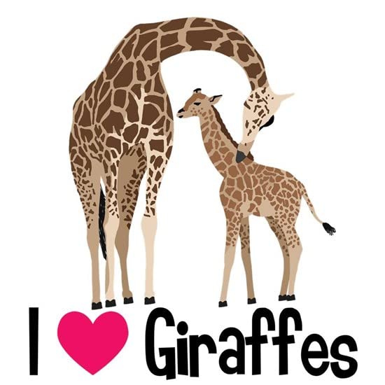 CafePress I Love Giraffes Ceramic Coffee Mug, Tea Cup 11 oz