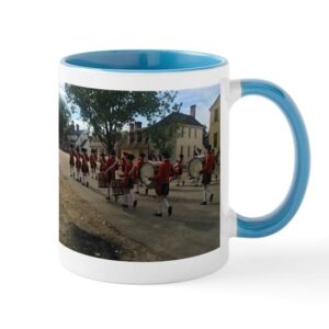 cafepress colonial williamsburg fife and drum mugs ceramic coffee mug, tea cup 11 oz