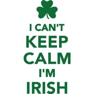 CafePress I Can't Keep Calm I'm Irish Mug Ceramic Coffee Mug, Tea Cup 11 oz