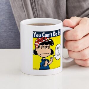 CafePress Lucy The Riveter Ceramic Mug Ceramic Coffee Mug, Tea Cup 11 oz