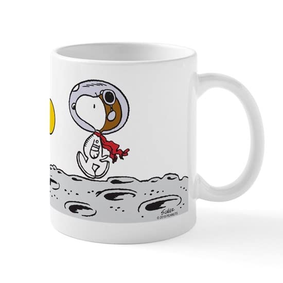 CafePress Space Snoopy 15 Oz Ceramic Large Mug Ceramic Coffee Mug, Tea Cup 11 oz