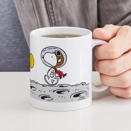 CafePress Space Snoopy 15 Oz Ceramic Large Mug Ceramic Coffee Mug, Tea Cup 11 oz