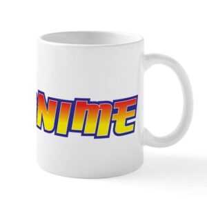 cafepress it’s not a cartoon it’s anime ceramic coffee mug, tea cup 11 oz