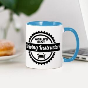 CafePress World?S Best Driving Instructor Mugs Ceramic Coffee Mug, Tea Cup 11 oz