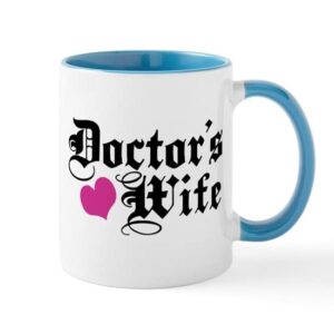 cafepress doctor’s wife mug ceramic coffee mug, tea cup 11 oz