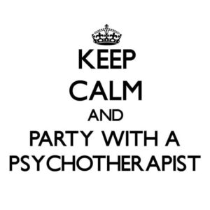 CafePress Keep Calm And Party With A Psychotherapist Mugs Ceramic Coffee Mug, Tea Cup 11 oz