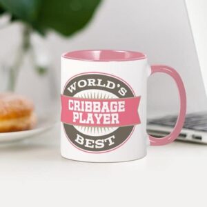 CafePress Cribbage Player Mug Ceramic Coffee Mug, Tea Cup 11 oz