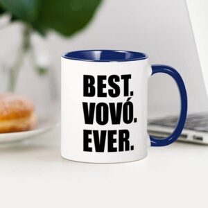 CafePress Best Vovo Ever (Grandma) Drinkware Mugs Ceramic Coffee Mug, Tea Cup 11 oz