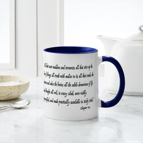 CafePress Moby Dick Quote Mugs Ceramic Coffee Mug, Tea Cup 11 oz