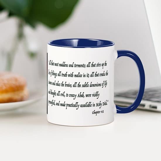 CafePress Moby Dick Quote Mugs Ceramic Coffee Mug, Tea Cup 11 oz