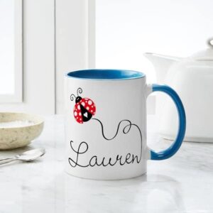 CafePress Ladybug Lauren Mugs Ceramic Coffee Mug, Tea Cup 11 oz