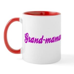 cafepress grand maman mug ceramic coffee mug, tea cup 11 oz