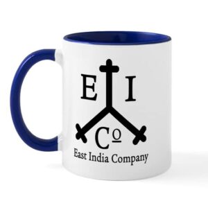 cafepress east india co. mug ceramic coffee mug, tea cup 11 oz