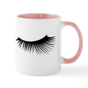 cafepress eyelashes mugs ceramic coffee mug, tea cup 11 oz