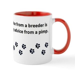 cafepress getting veterinary advice mug ceramic coffee mug, tea cup 11 oz