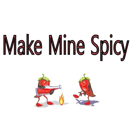 CafePress Make Mine Spicy Mug Ceramic Coffee Mug, Tea Cup 11 oz