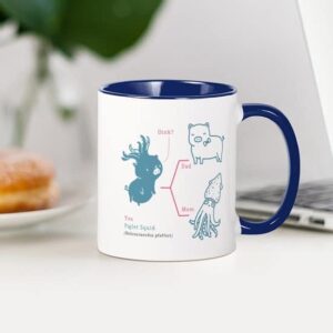 CafePress Piglet Squid Mug Ceramic Coffee Mug, Tea Cup 11 oz