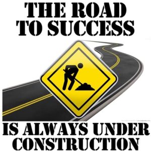 CafePress The Road To Success Is Always Under Construction M Ceramic Coffee Mug, Tea Cup 11 oz