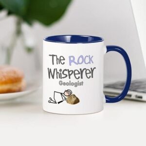CafePress The Rock Whisperer Geologist Mugs Ceramic Coffee Mug, Tea Cup 11 oz