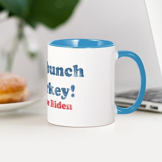 CafePress Vintage Joe Biden Malarkey Quote Mug Ceramic Coffee Mug, Tea Cup 11 oz