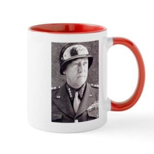 cafepress general gs patton mug ceramic coffee mug, tea cup 11 oz
