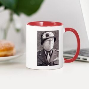 CafePress General GS Patton Mug Ceramic Coffee Mug, Tea Cup 11 oz