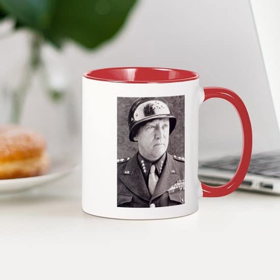 CafePress General GS Patton Mug Ceramic Coffee Mug, Tea Cup 11 oz