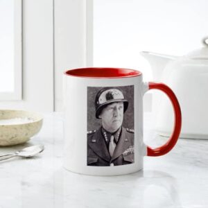 CafePress General GS Patton Mug Ceramic Coffee Mug, Tea Cup 11 oz