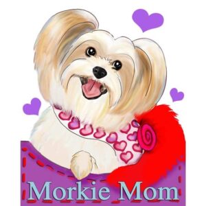 CafePress Morkie Mom Mug Ceramic Coffee Mug, Tea Cup 11 oz